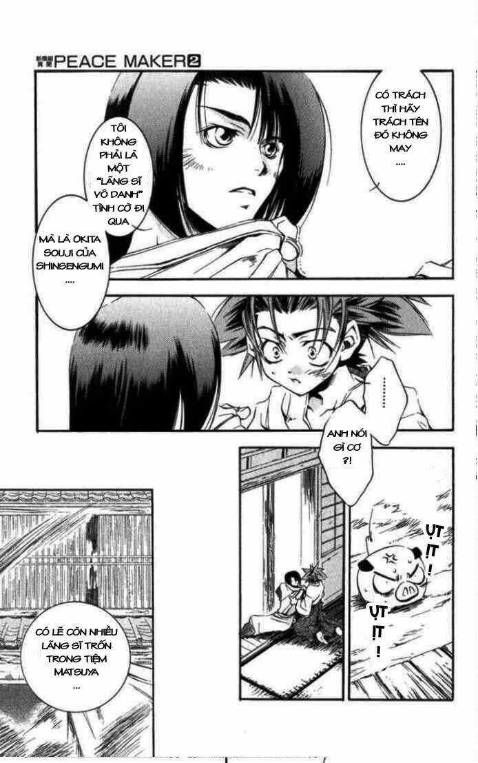 Shinsengumi Imon Peace Maker Chapter 6 trang 17