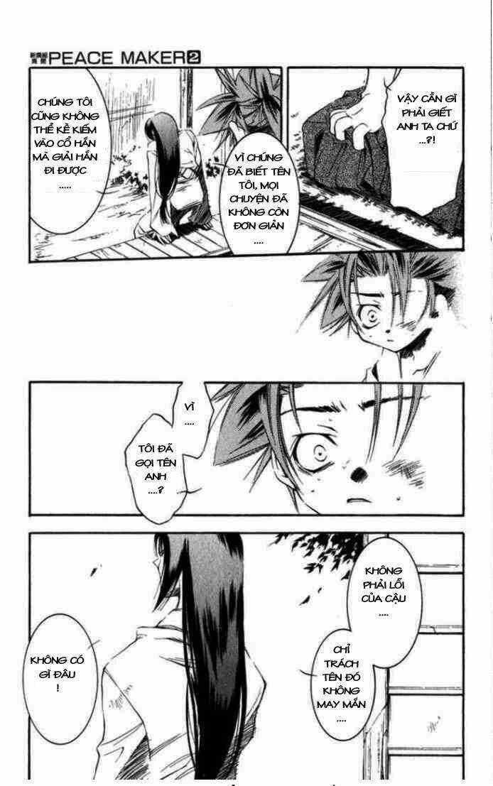 Shinsengumi Imon Peace Maker Chapter 6 trang 19