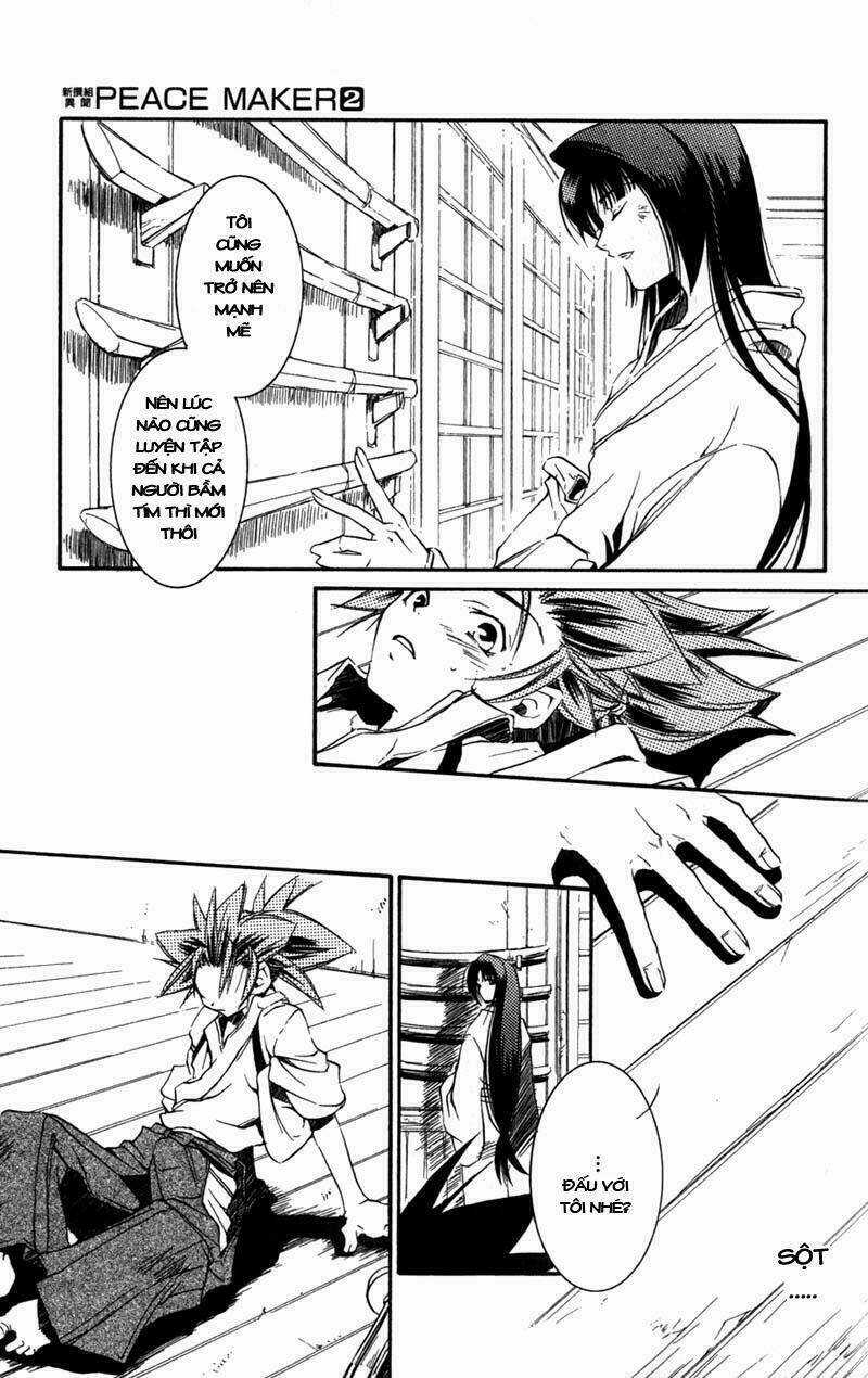 Shinsengumi Imon Peace Maker Chapter 8 trang 4