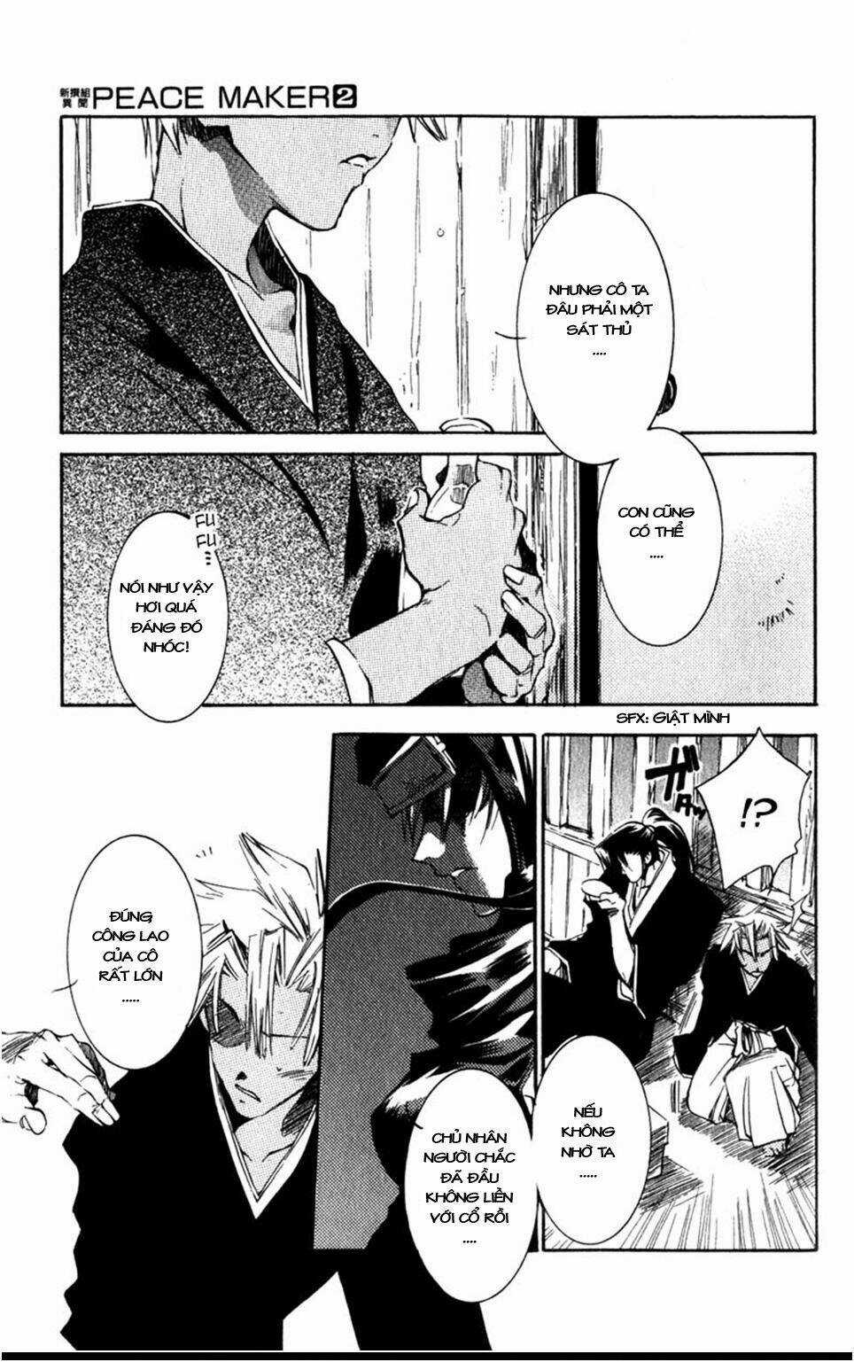 Shinsengumi Imon Peace Maker Chapter 9 trang 18