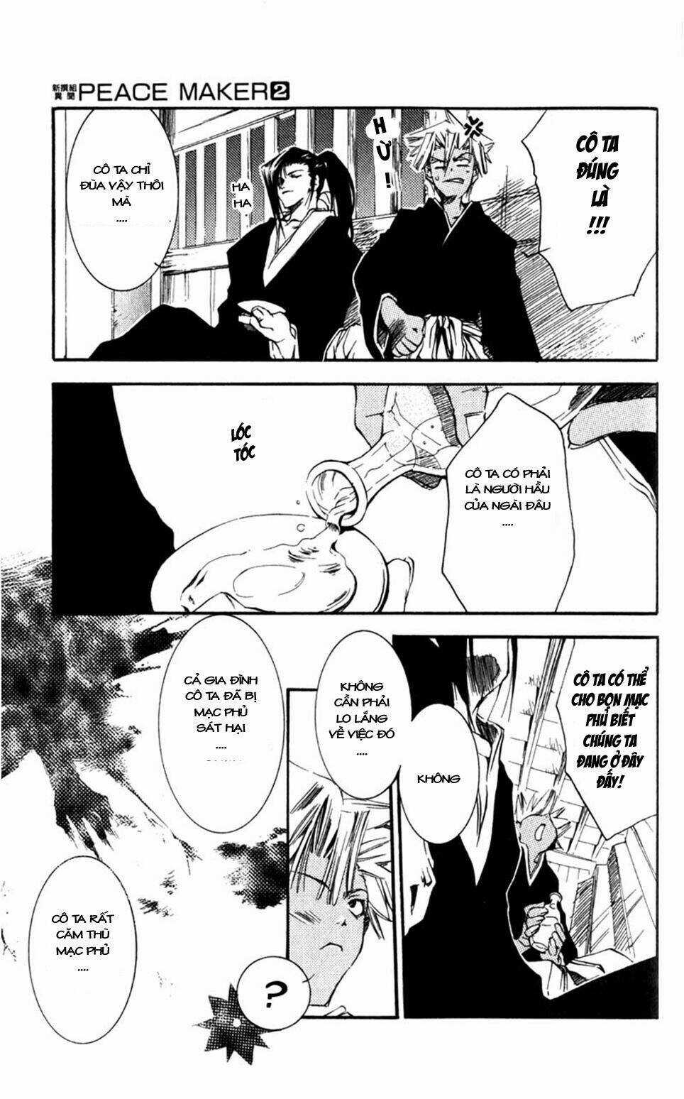 Shinsengumi Imon Peace Maker Chapter 9 trang 26