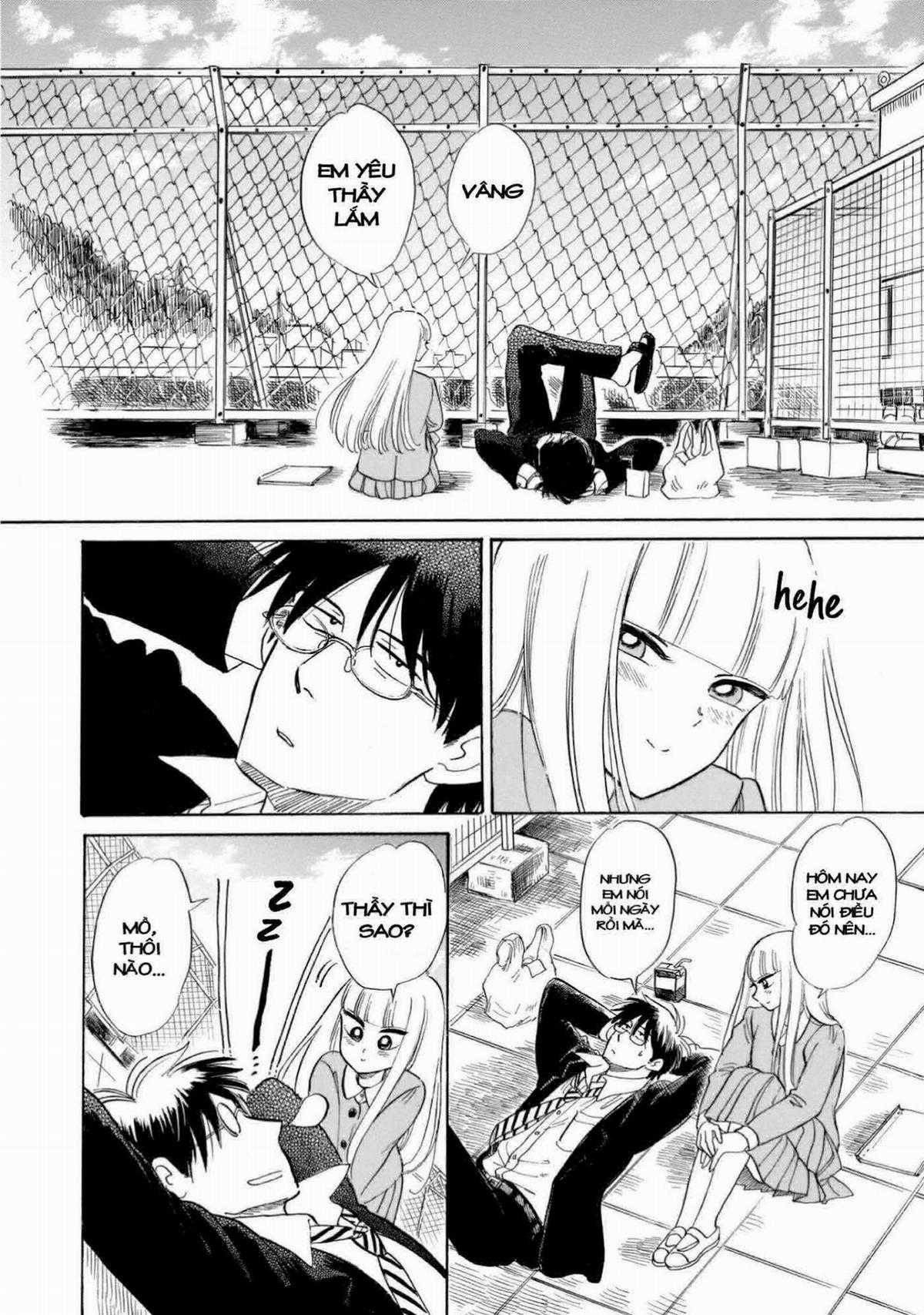 Shiota-Sensei To Amai-Chan Chapter 15 trang 6