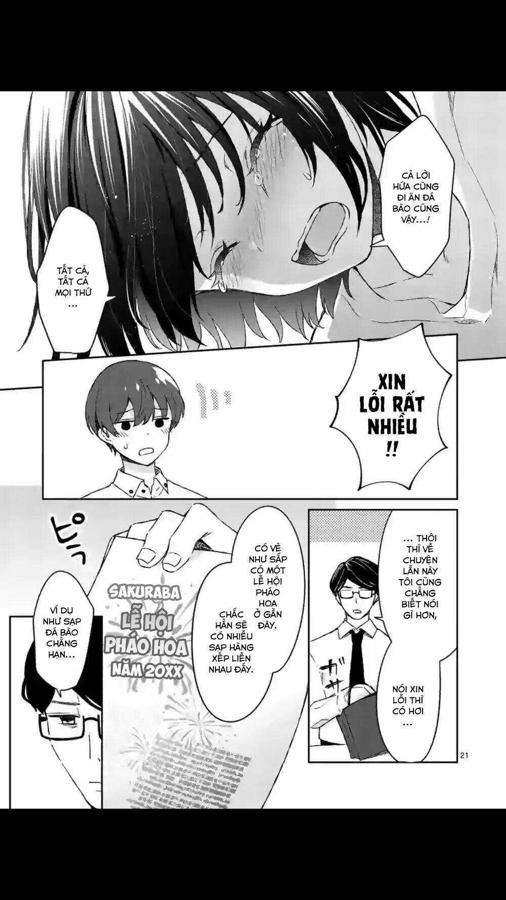 Shiotaiou No Sato-San Ga Ore Ni Dake Amai Chapter 18 trang 22