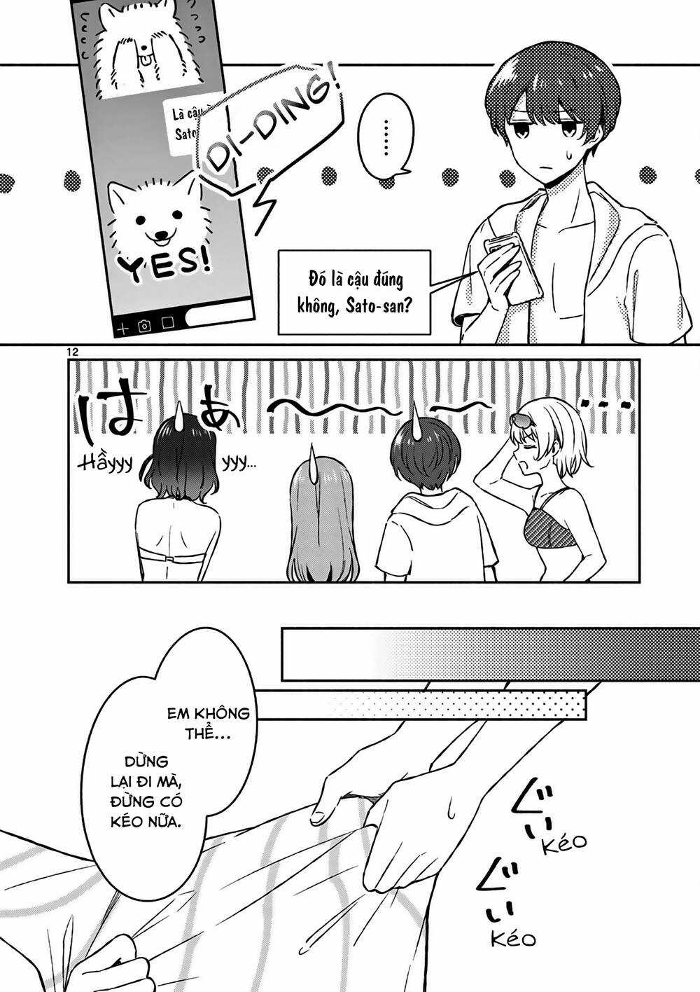 Shiotaiou No Sato-San Ga Ore Ni Dake Amai Chapter 28 trang 12