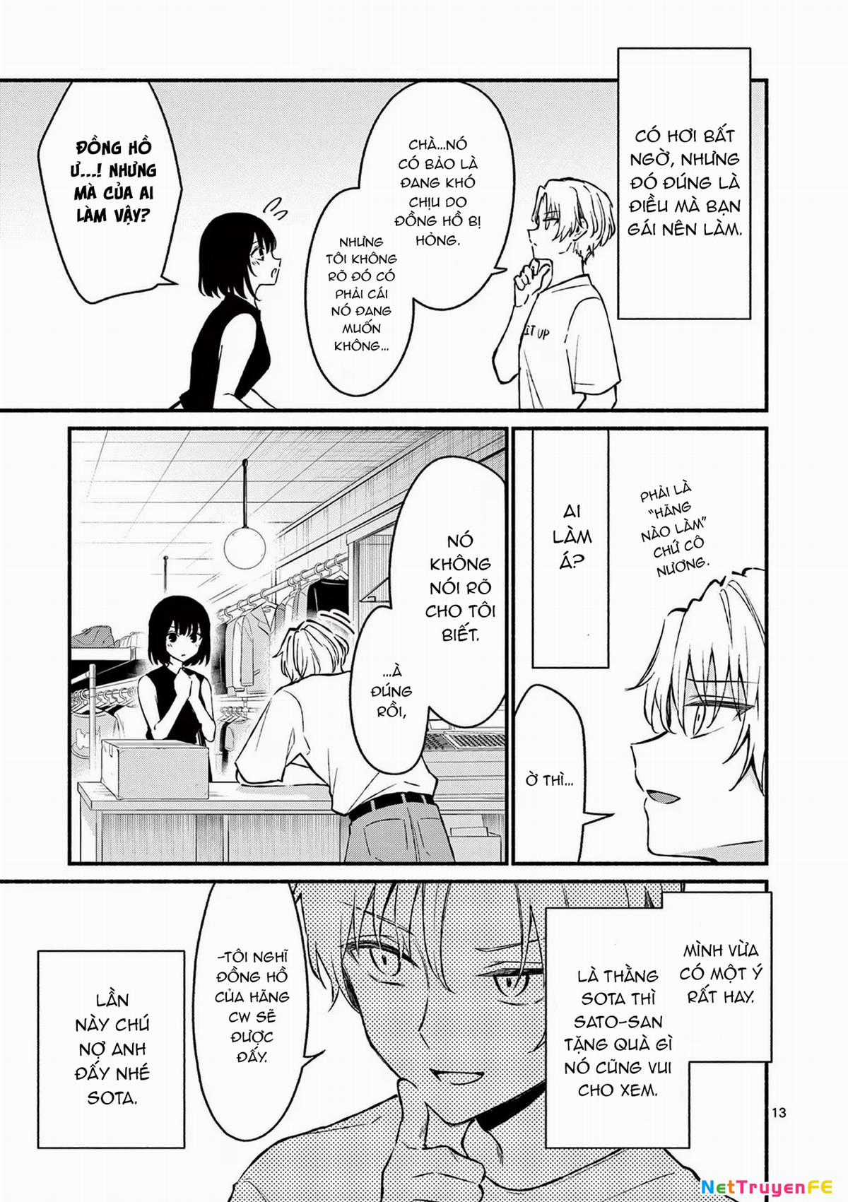 Shiotaiou No Sato-San Ga Ore Ni Dake Amai Chapter 35 trang 15