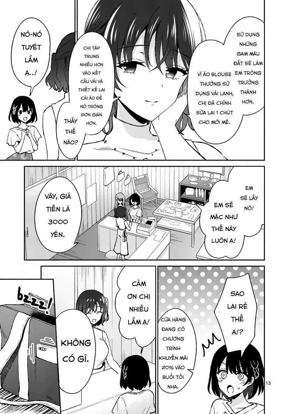 Shiotaiou No Sato-San Ga Ore Ni Dake Amai Chapter 9 trang 14