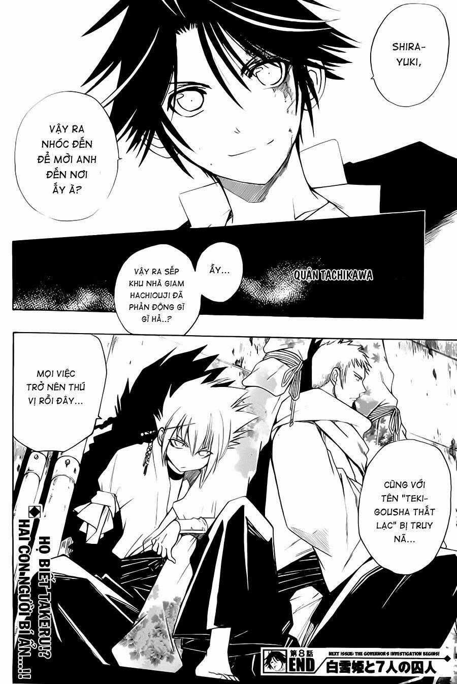 Shirayukihime To 7-Nin No Shuujin Chapter 8 trang 19