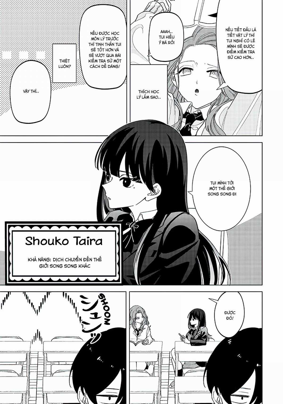 Shiretto Sugee Koto Iteru Gal: Shiritsu Paranomaru Koukou no Nichijou Chapter 1 trang 10