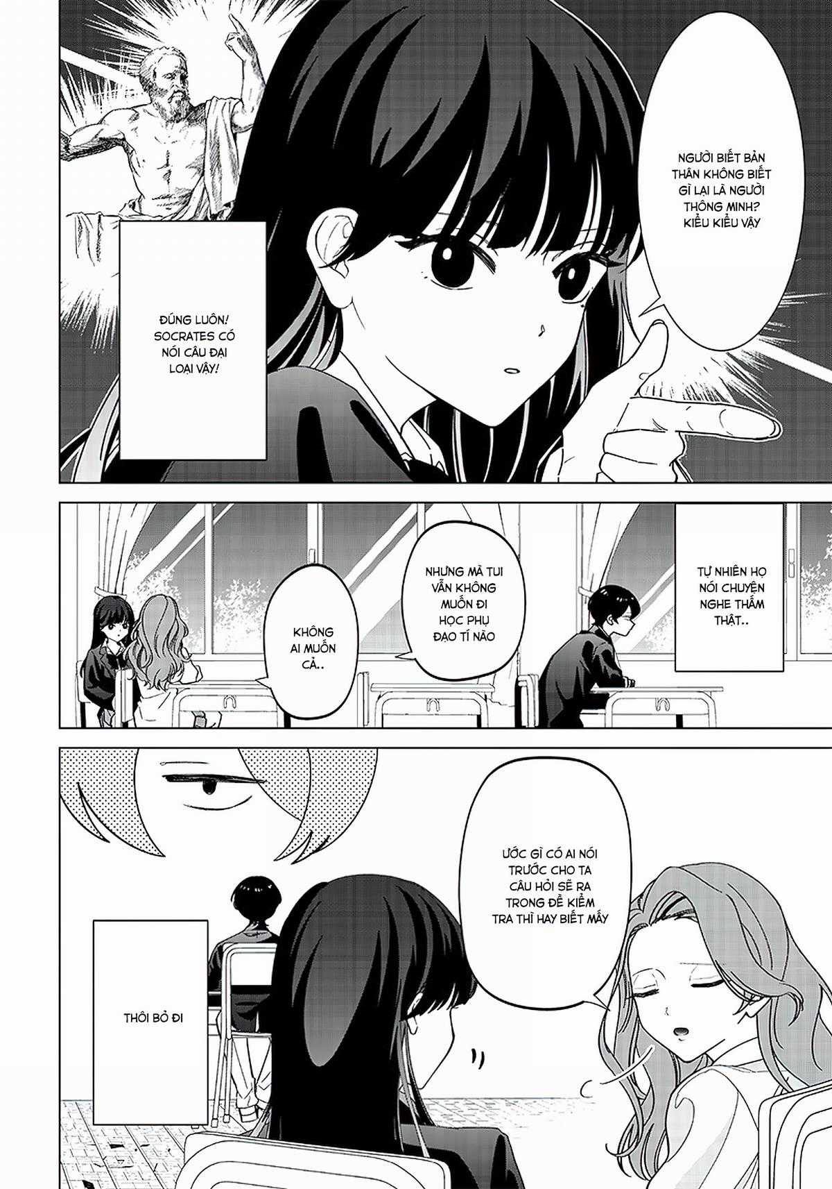 Shiretto Sugee Koto Iteru Gal: Shiritsu Paranomaru Koukou no Nichijou Chapter 1 trang 9