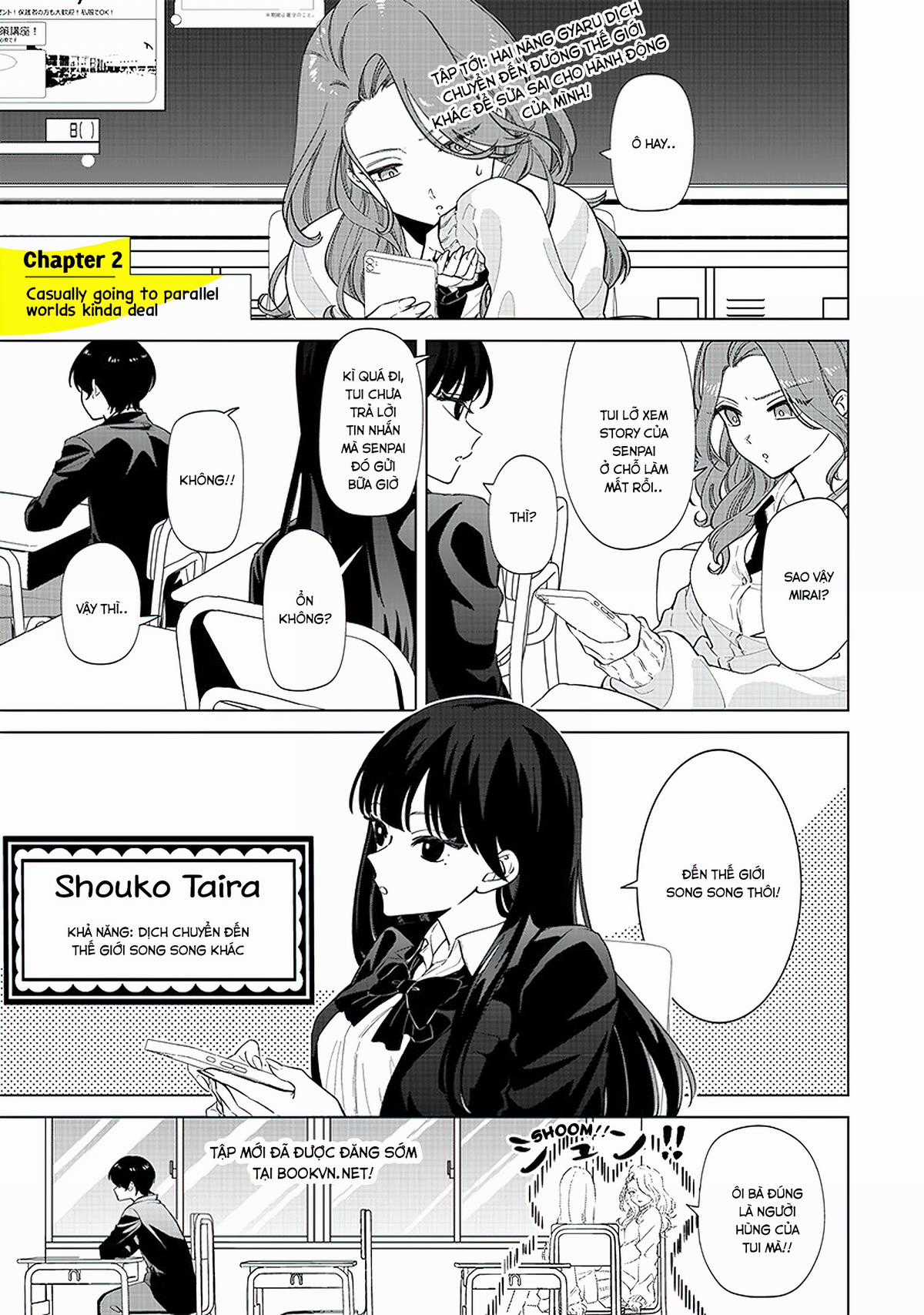 Shiretto Sugee Koto Itteru Gal: Shiritsu Paranomaru Koukou no Nichijou Chapter 1 trang 13