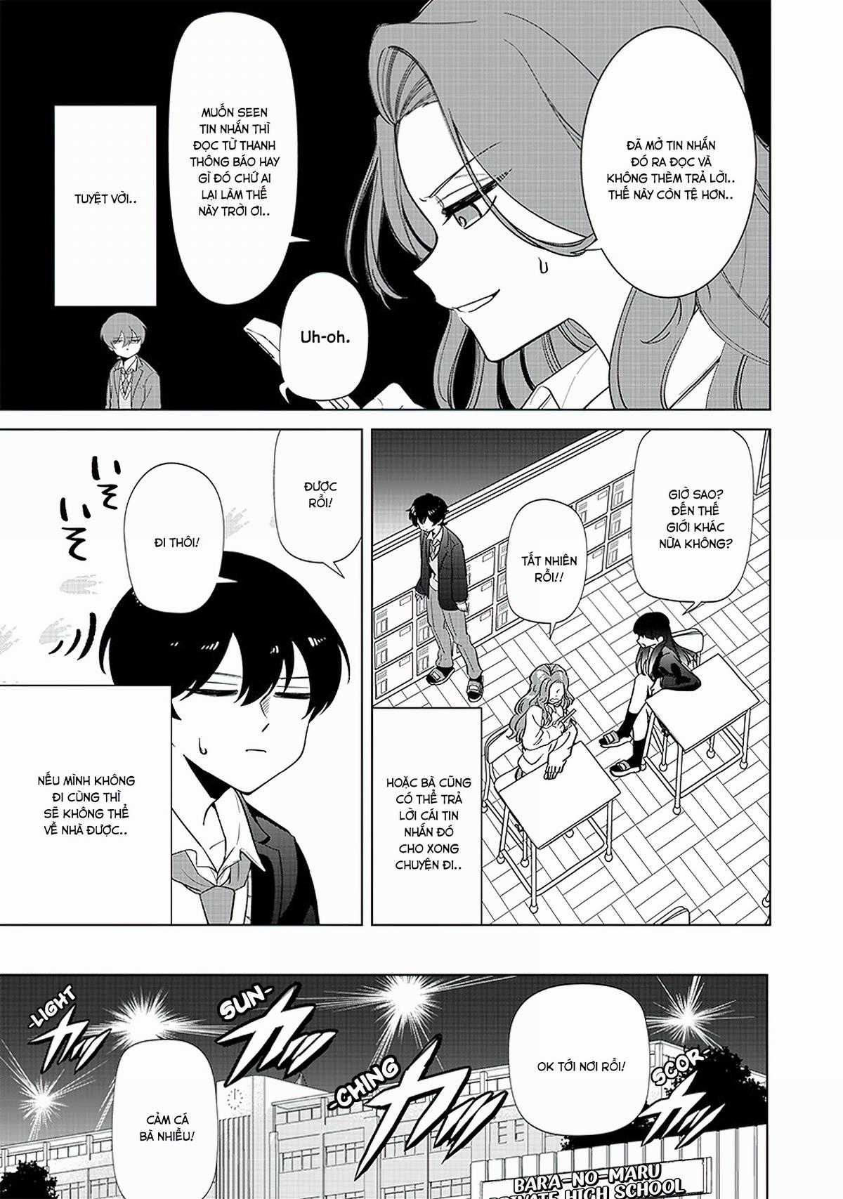 Shiretto Sugee Koto Itteru Gal: Shiritsu Paranomaru Koukou no Nichijou Chapter 2 trang 6