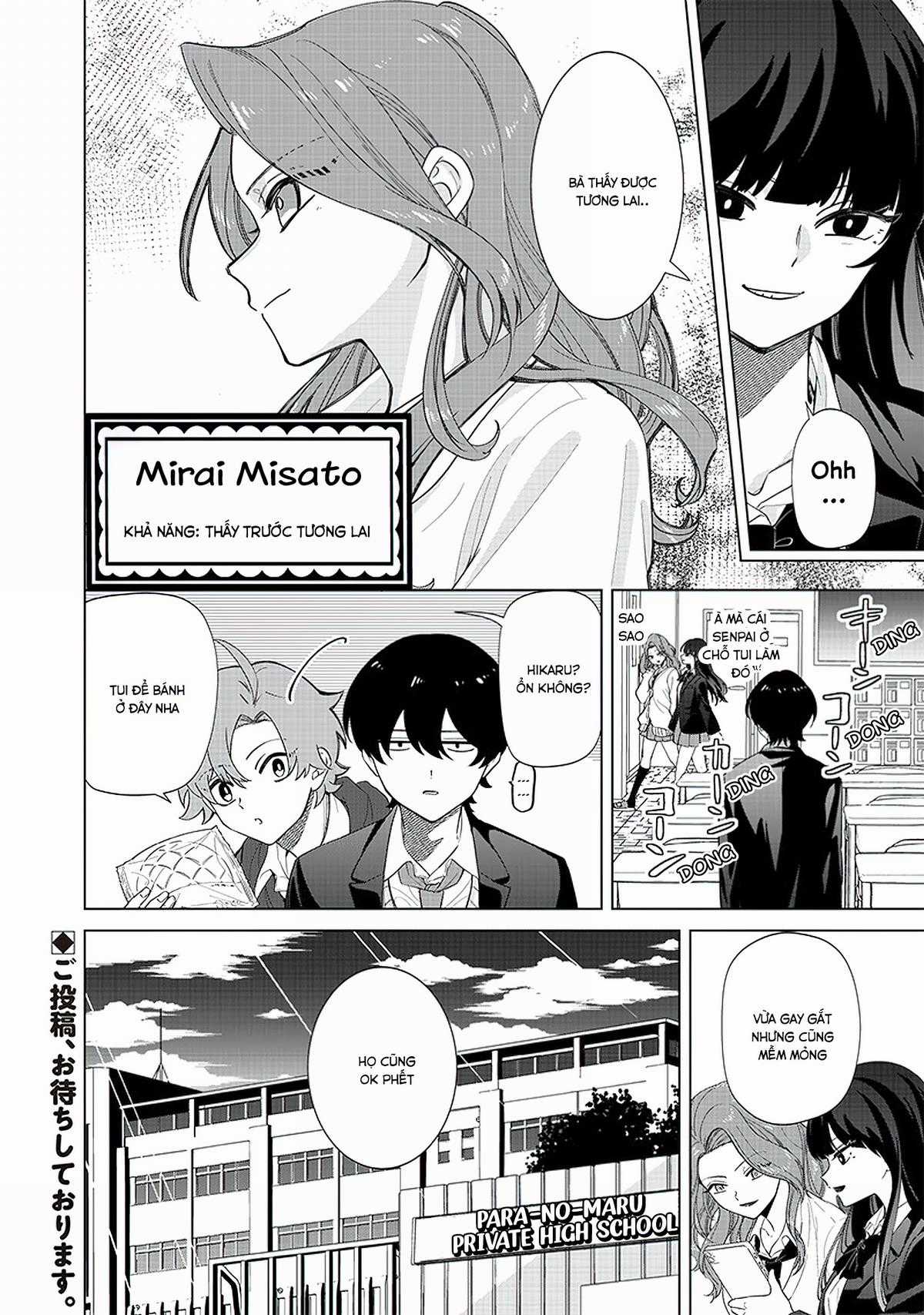 Shiretto Sugee Koto Itteru Gal: Shiritsu Paranomaru Koukou no Nichijou Chapter 3 trang 15