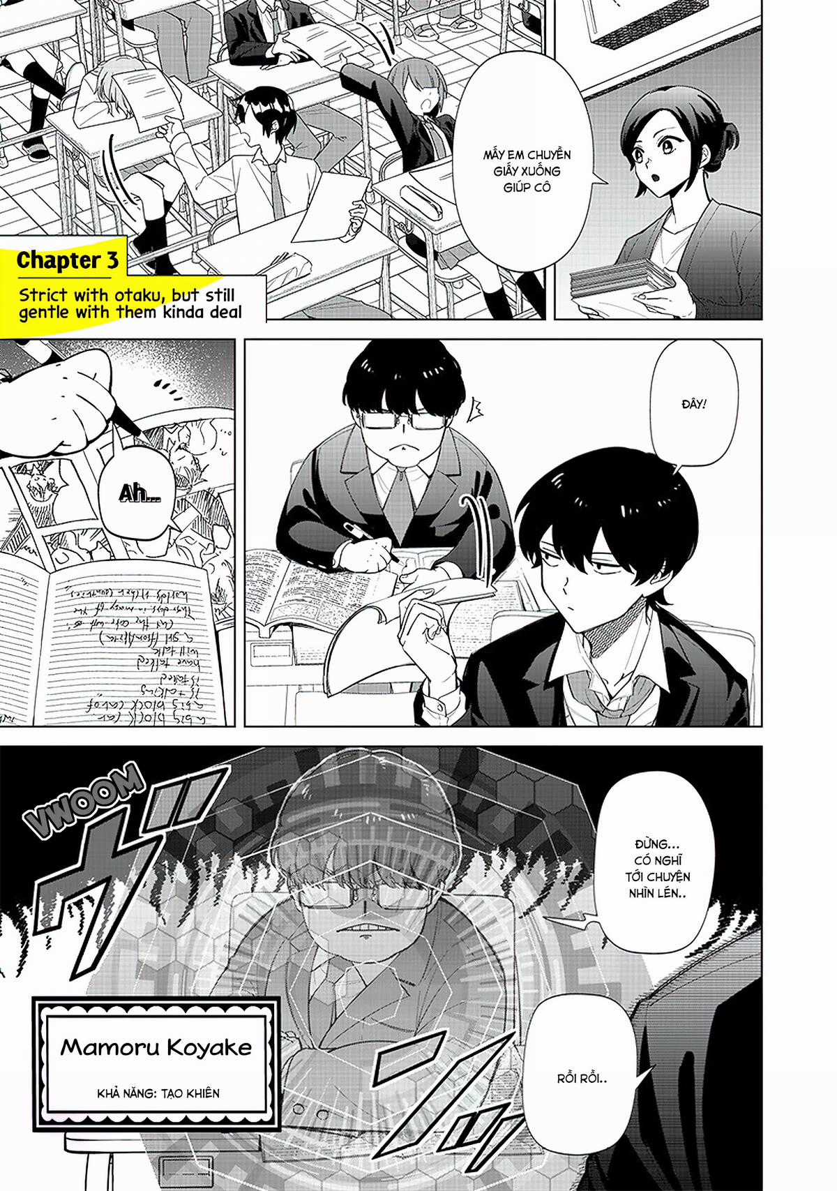 Shiretto Sugee Koto Itteru Gal: Shiritsu Paranomaru Koukou no Nichijou Chapter 3 trang 2