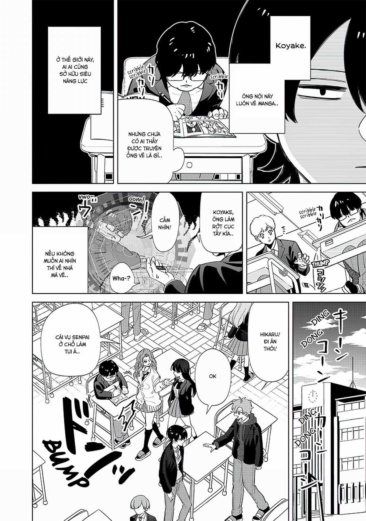 Shiretto Sugee Koto Itteru Gal: Shiritsu Paranomaru Koukou no Nichijou Chapter 3 trang 3