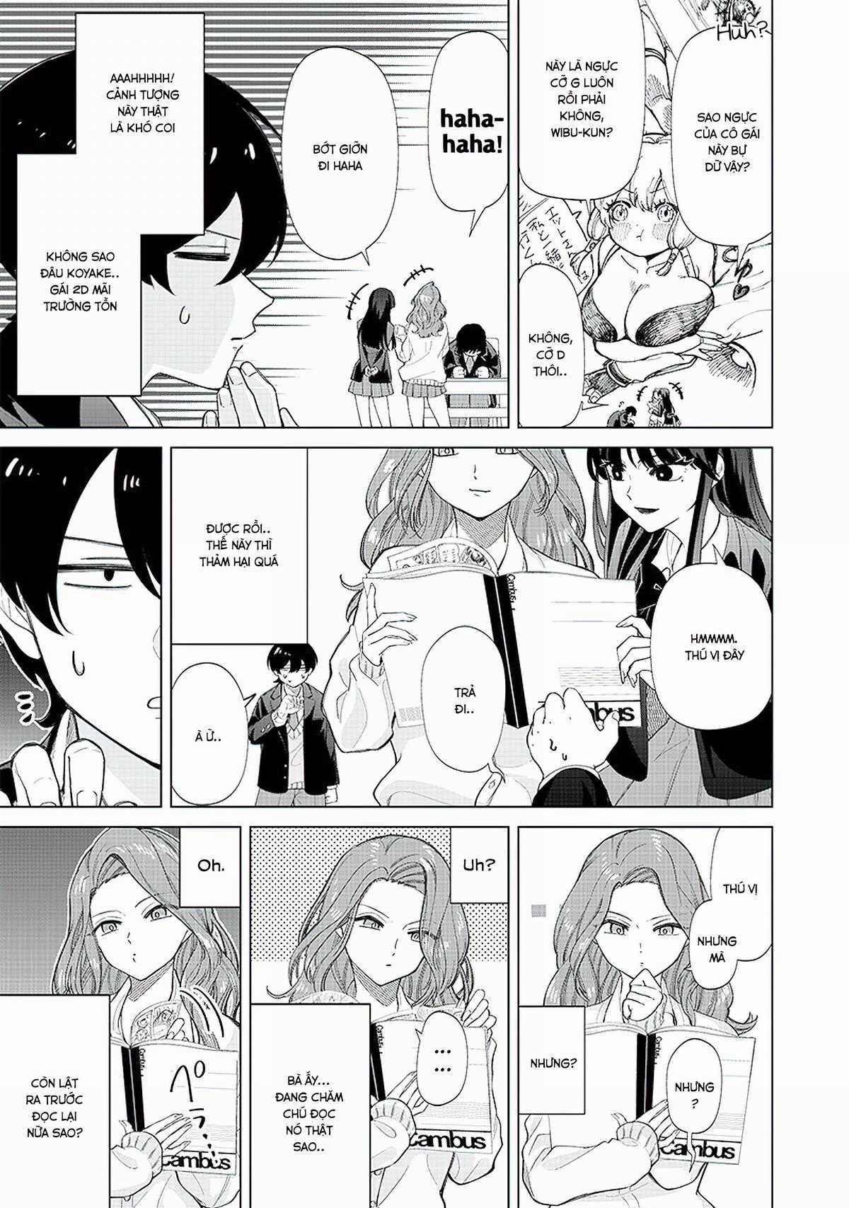 Shiretto Sugee Koto Itteru Gal: Shiritsu Paranomaru Koukou no Nichijou Chapter 3 trang 6