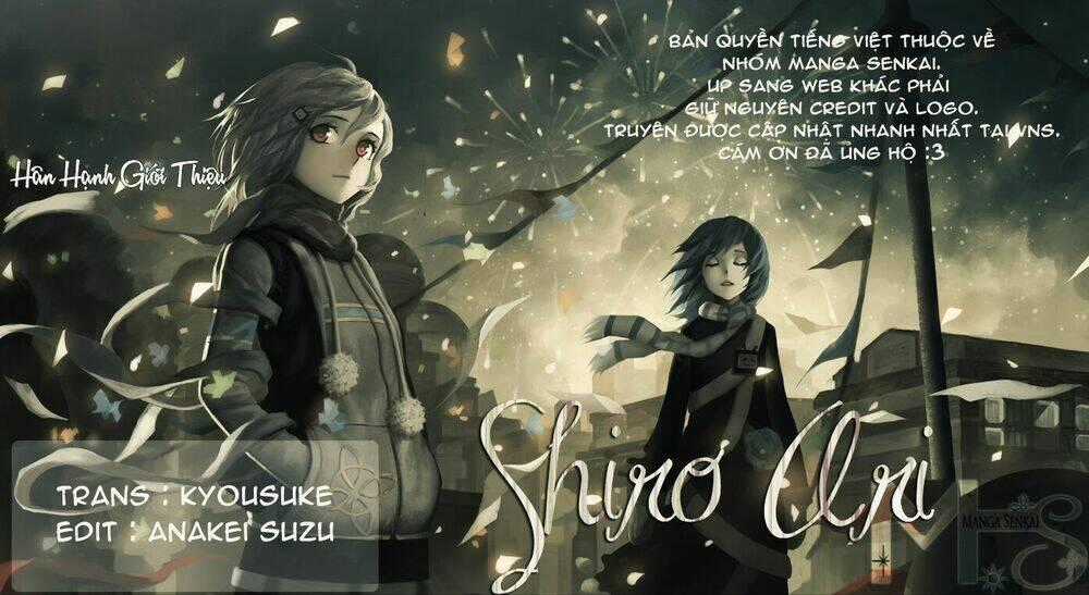 Shiro Ari Chapter 1 trang 0