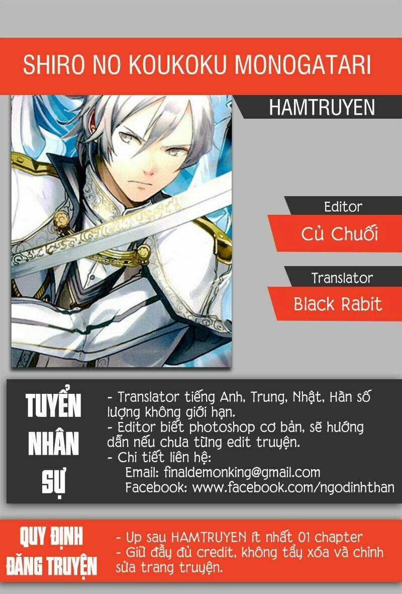 Shiro No Koukoku Monogatari Chapter 33 trang 0