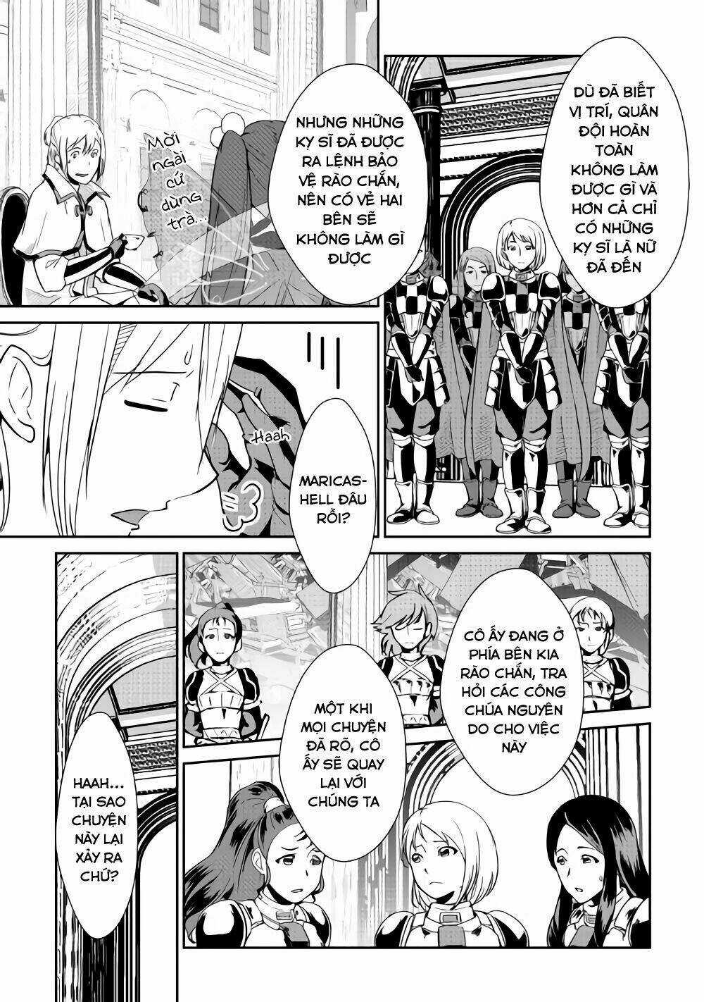 Shiro No Koukoku Monogatari Chapter 62 trang 8