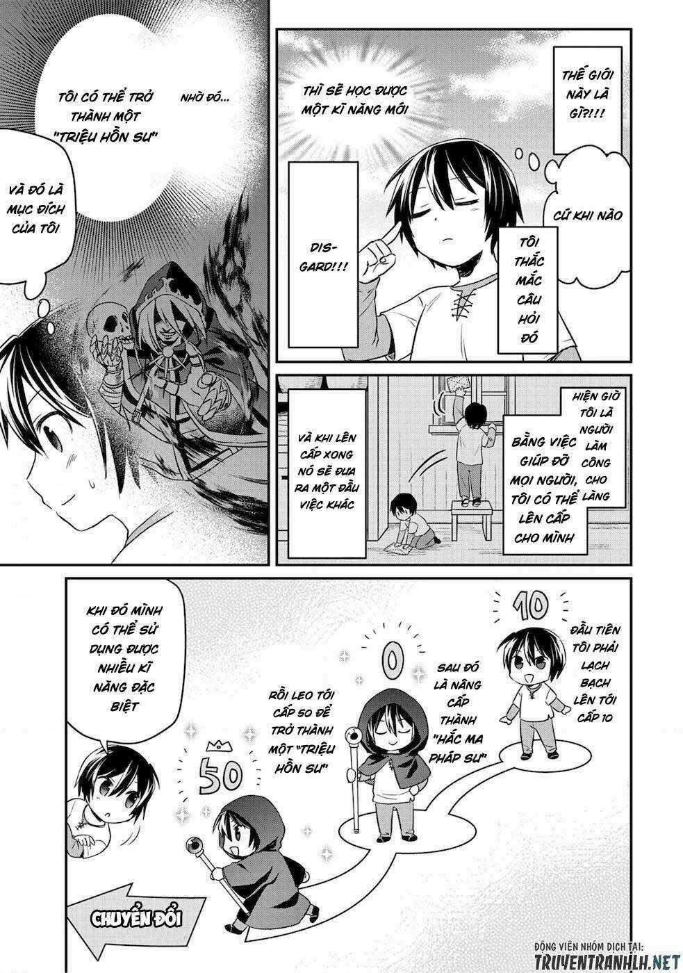 Shiro No Necromancer: Shiryou-Ou E No Michi Chapter 1 trang 9