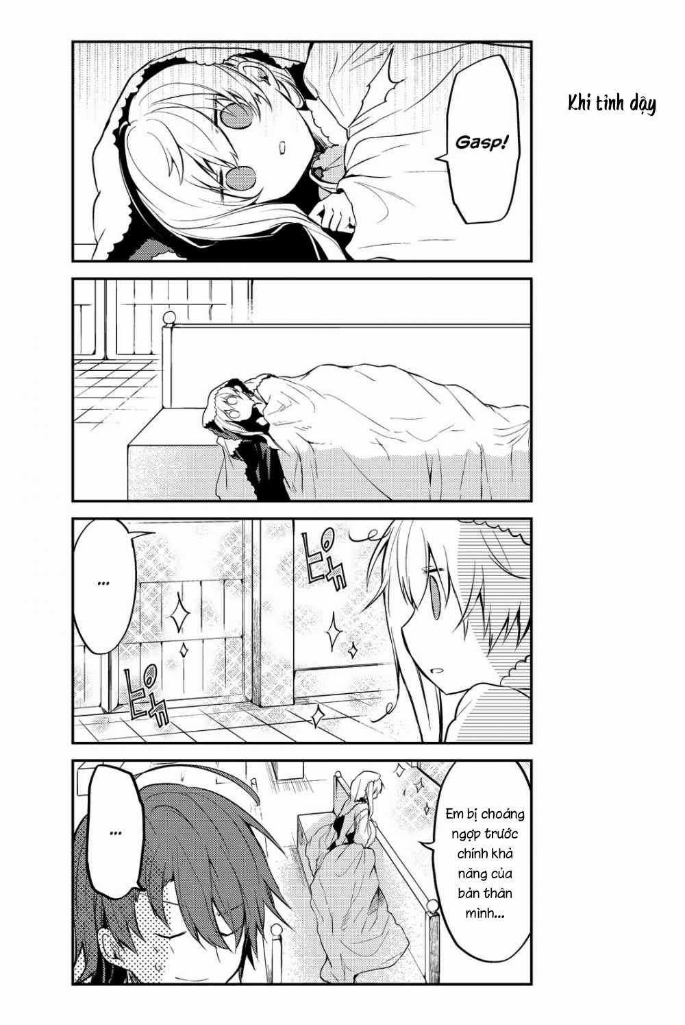 Shiro Seijo to Kuro Bokushi Chapter 1 trang 14