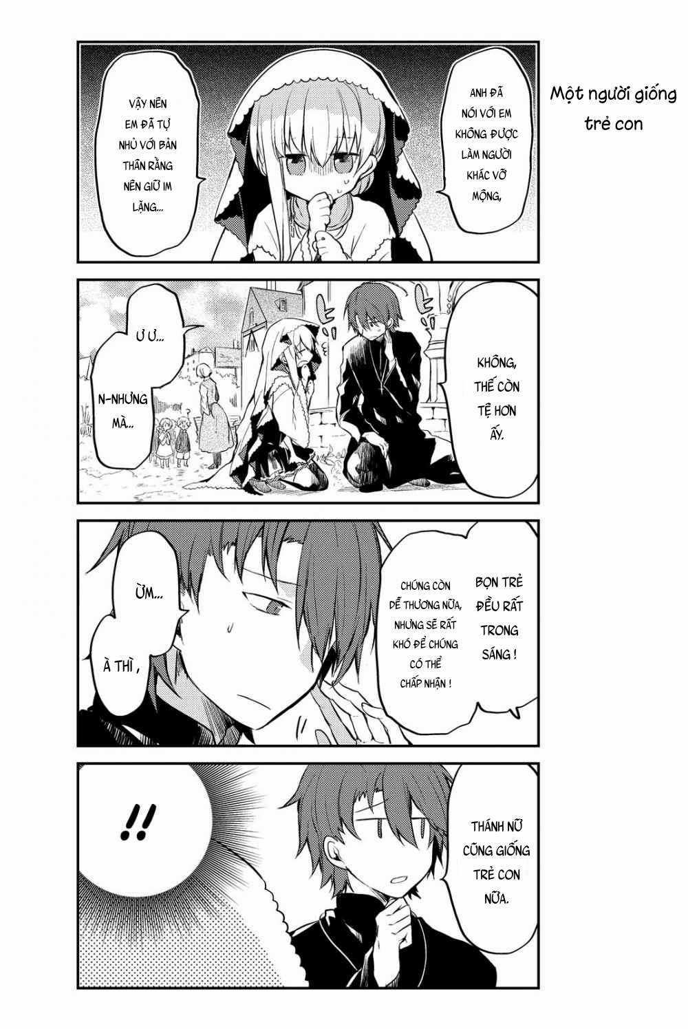 Shiro Seijo to Kuro Bokushi Chapter 1 trang 17