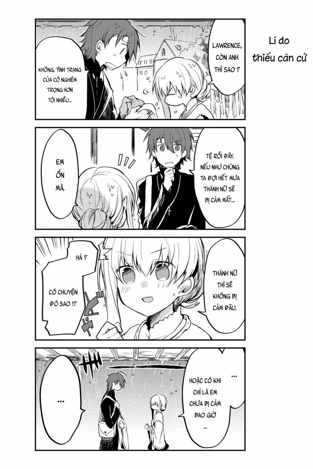 Shiro Seijo to Kuro Bokushi Chapter 1 trang 21