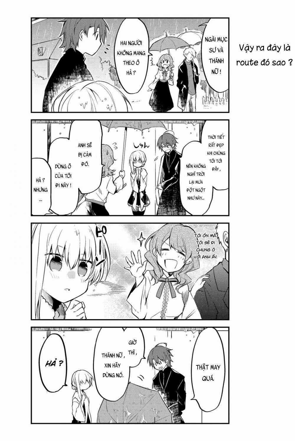 Shiro Seijo to Kuro Bokushi Chapter 1 trang 22