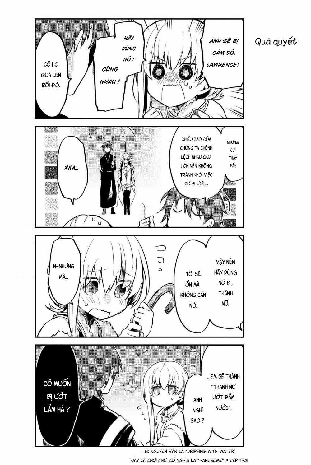 Shiro Seijo to Kuro Bokushi Chapter 1 trang 23