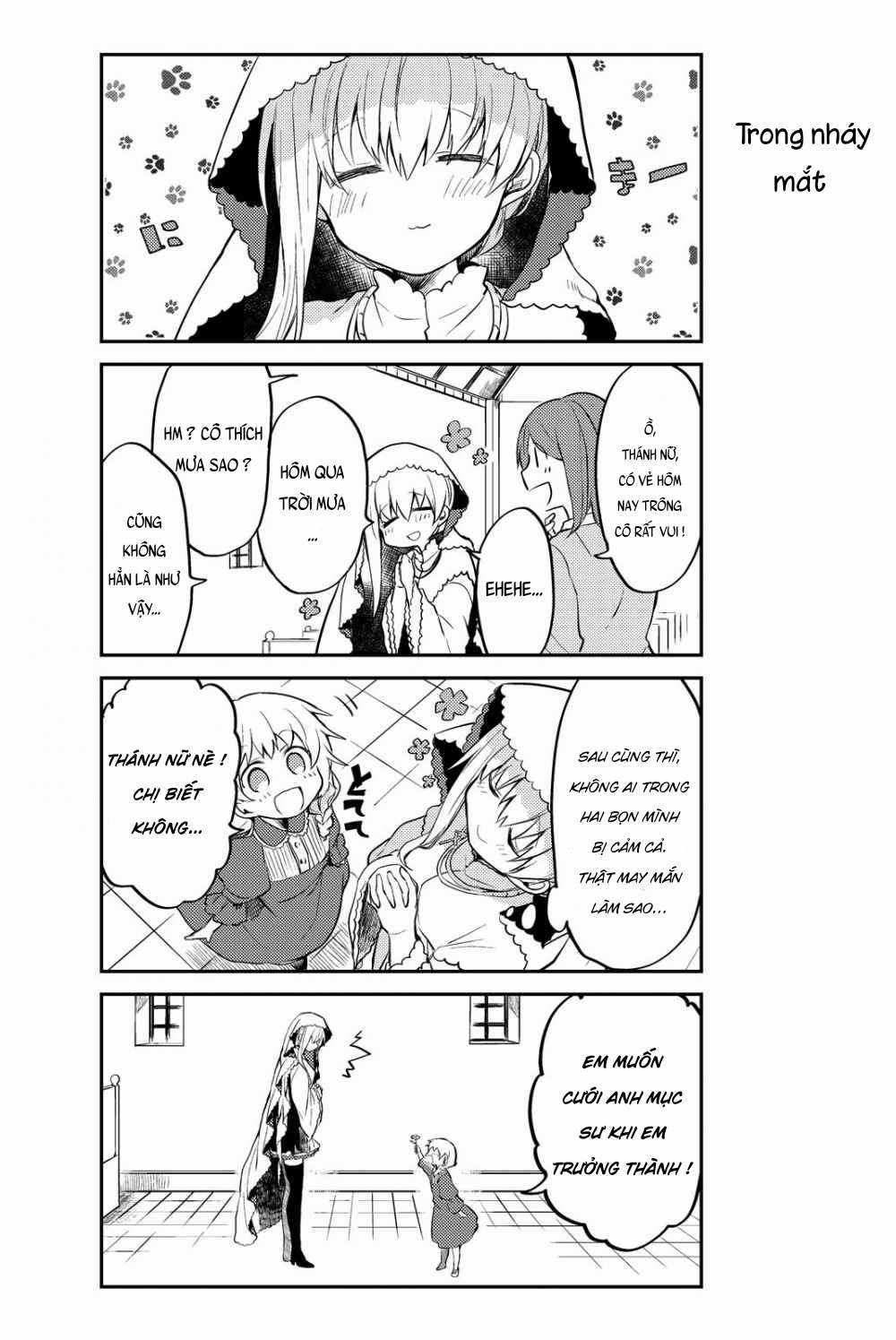 Shiro Seijo to Kuro Bokushi Chapter 1 trang 27