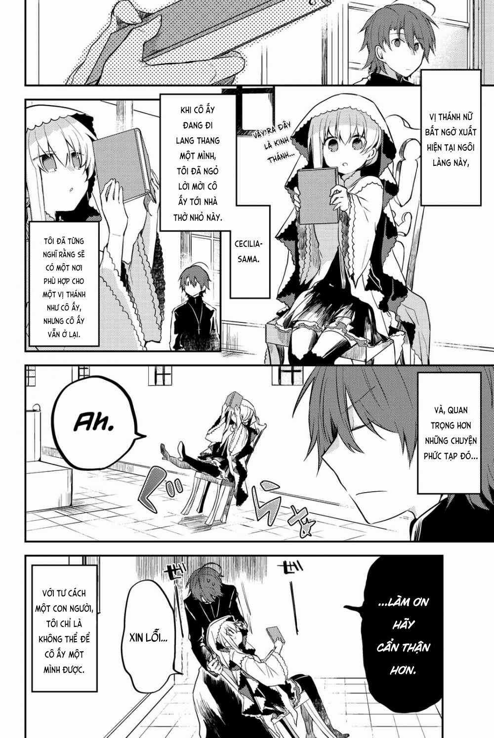 Shiro Seijo to Kuro Bokushi Chapter 1 trang 31