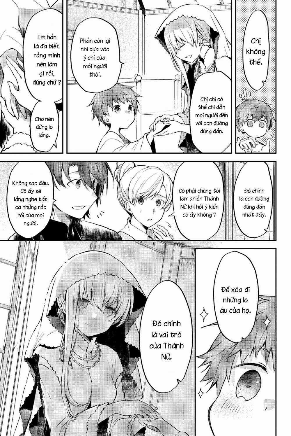 Shiro Seijo to Kuro Bokushi Chapter 1 trang 4