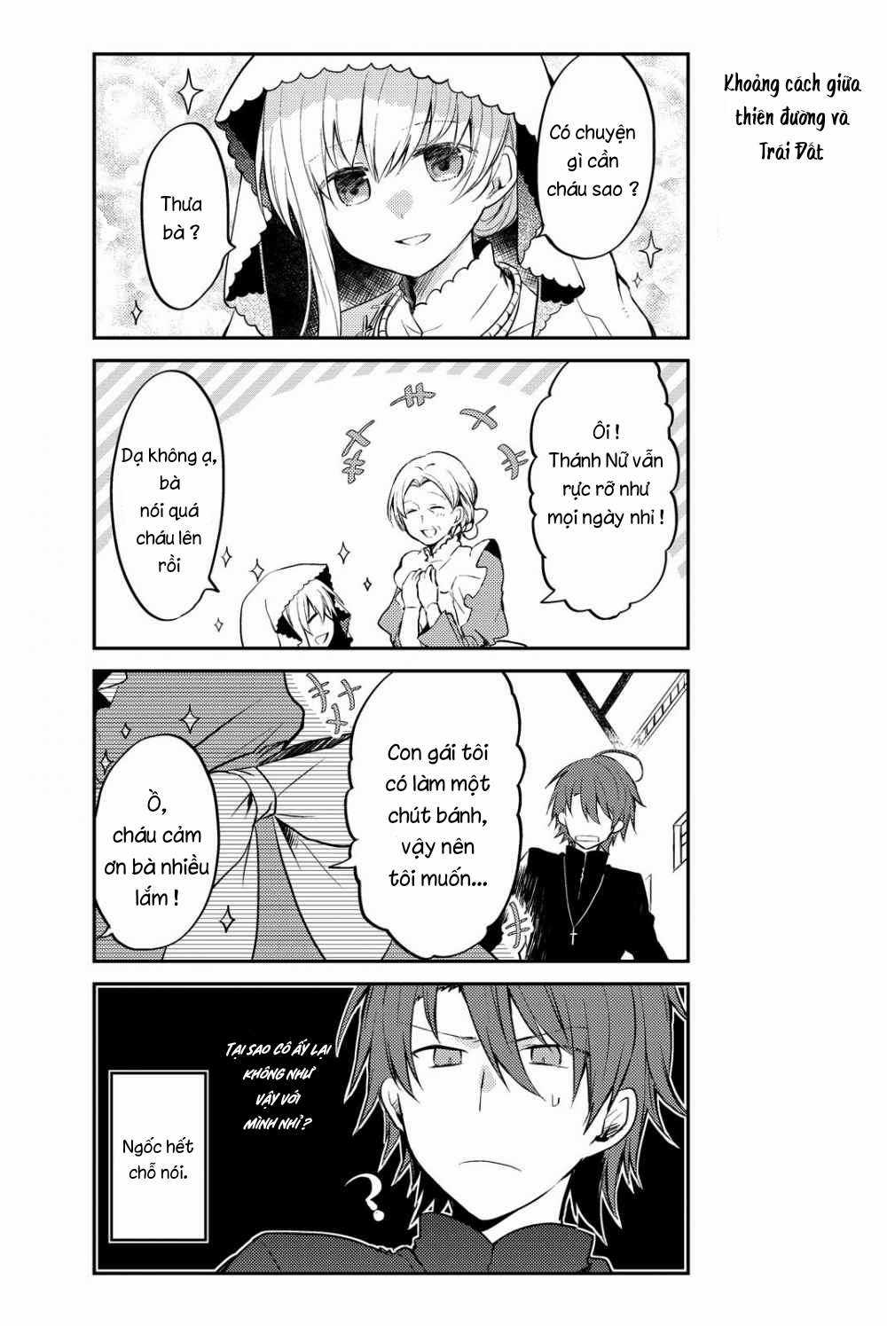 Shiro Seijo to Kuro Bokushi Chapter 1 trang 6