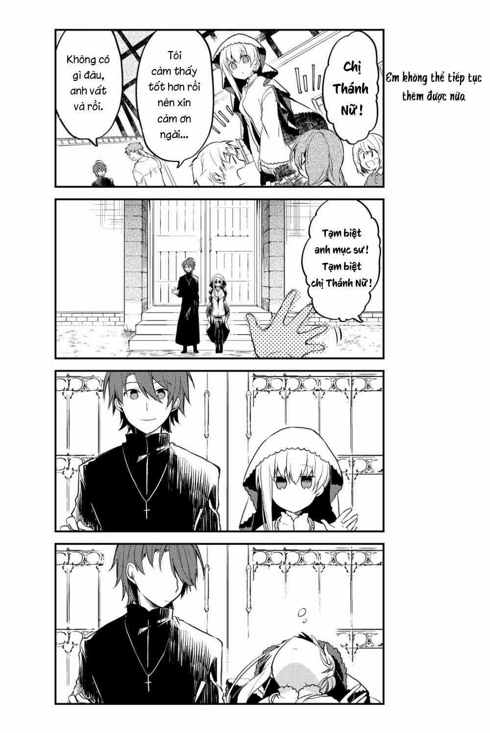 Shiro Seijo to Kuro Bokushi Chapter 1 trang 7