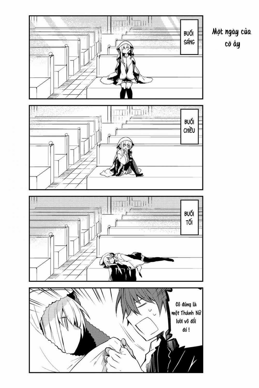 Shiro Seijo to Kuro Bokushi Chapter 1 trang 9