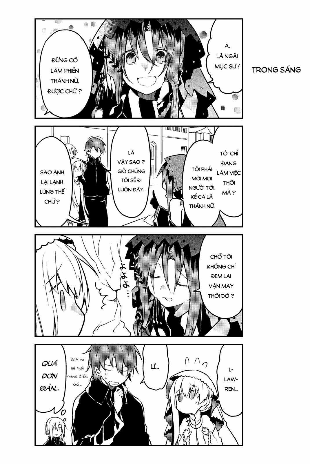 Shiro Seijo to Kuro Bokushi Chapter 10 trang 10