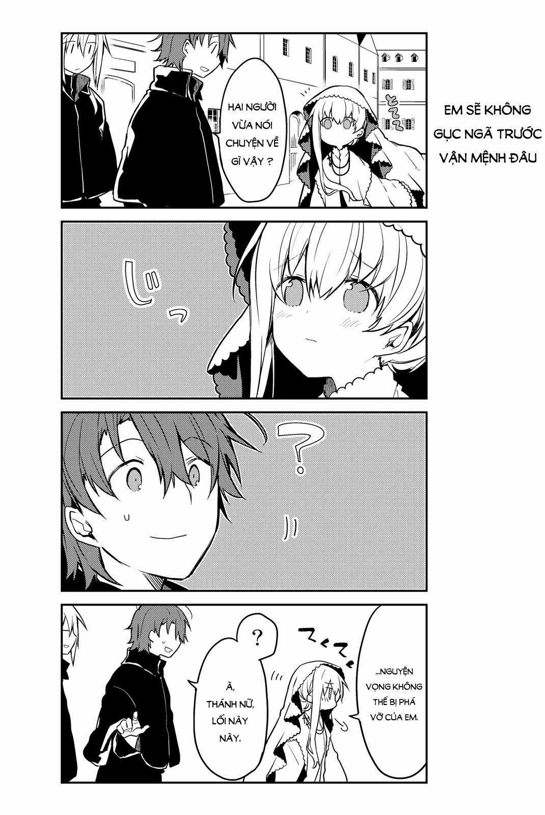 Shiro Seijo to Kuro Bokushi Chapter 10 trang 16