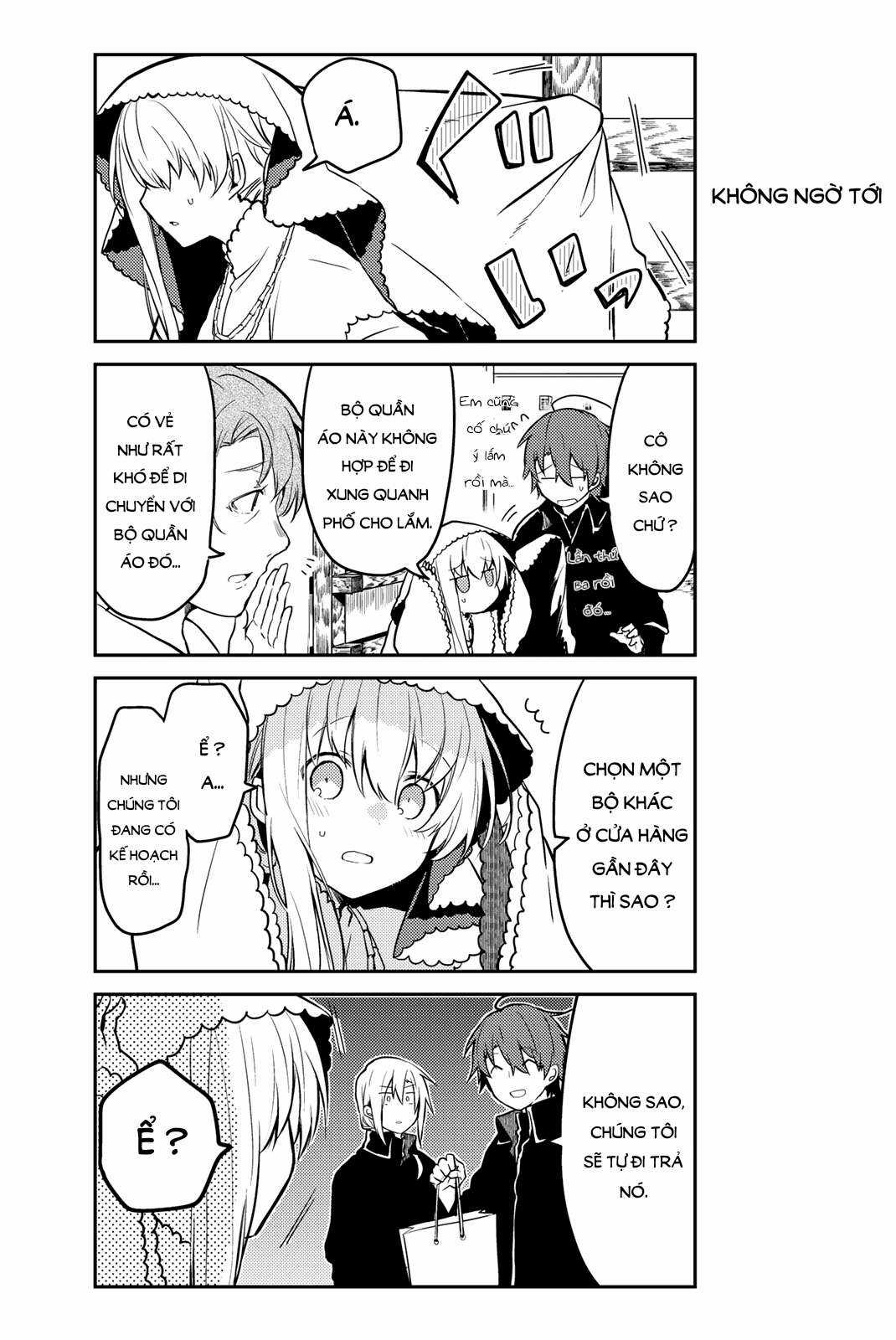 Shiro Seijo to Kuro Bokushi Chapter 10 trang 17