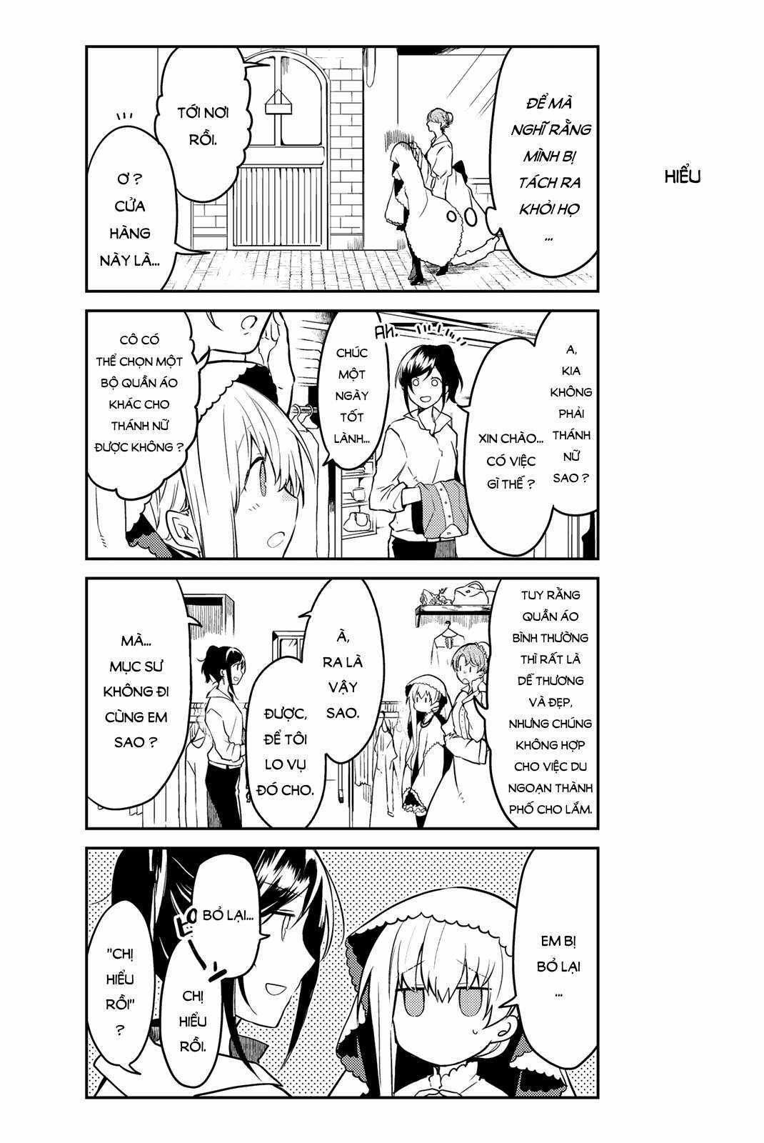 Shiro Seijo to Kuro Bokushi Chapter 10 trang 18