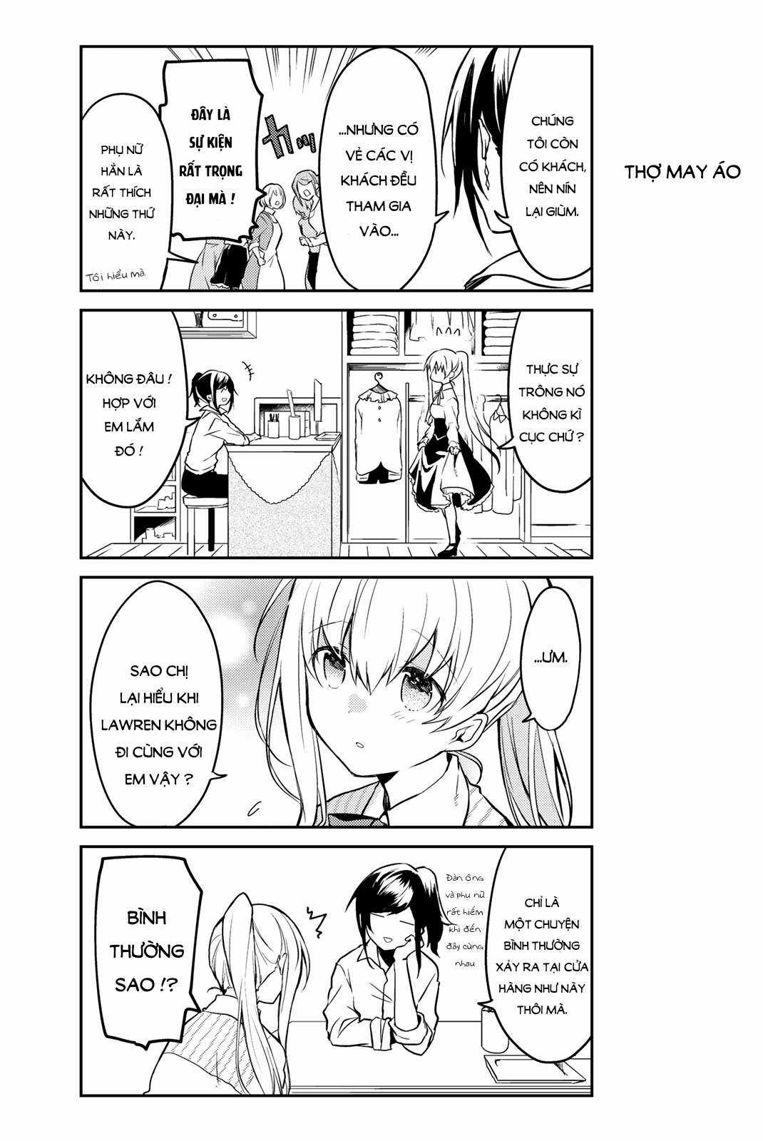 Shiro Seijo to Kuro Bokushi Chapter 10 trang 21