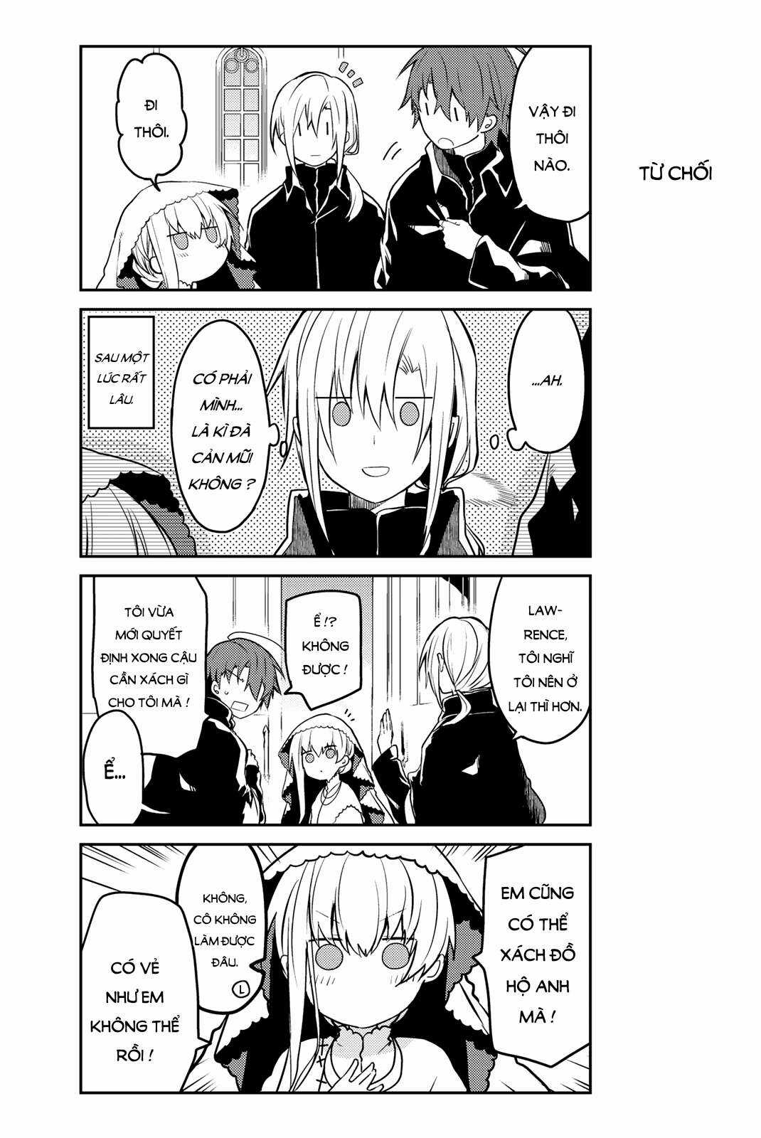 Shiro Seijo to Kuro Bokushi Chapter 10 trang 5