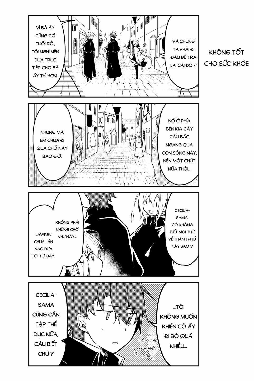 Shiro Seijo to Kuro Bokushi Chapter 10 trang 8