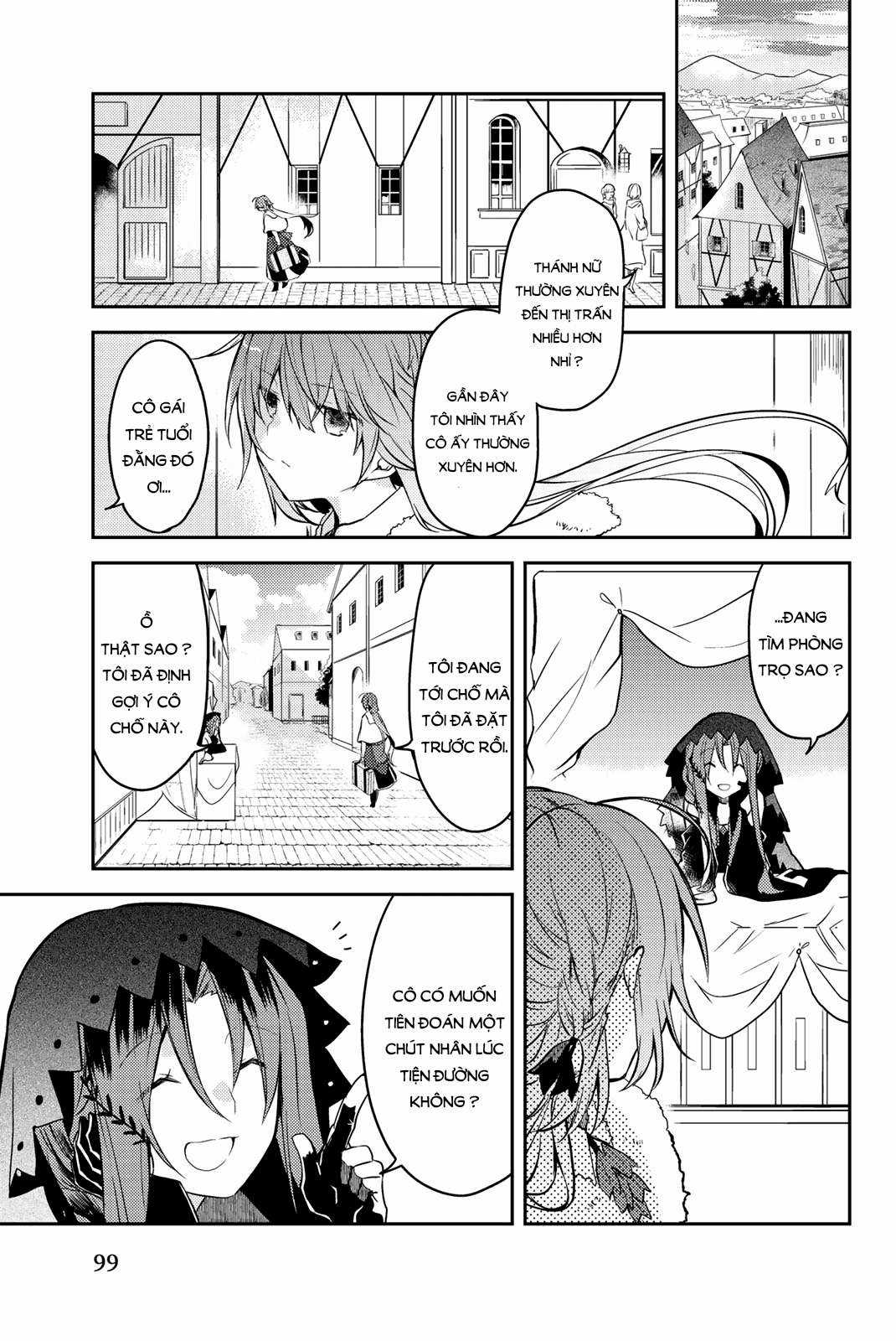 Shiro Seijo to Kuro Bokushi Chapter 11 trang 21