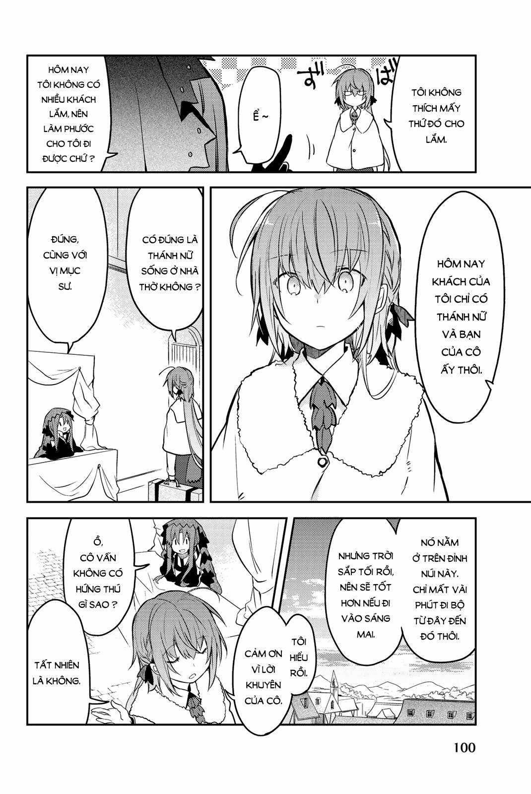 Shiro Seijo to Kuro Bokushi Chapter 11 trang 22