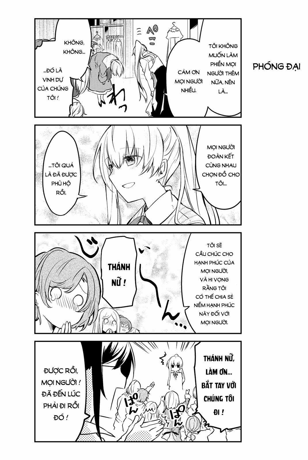 Shiro Seijo to Kuro Bokushi Chapter 11 trang 4