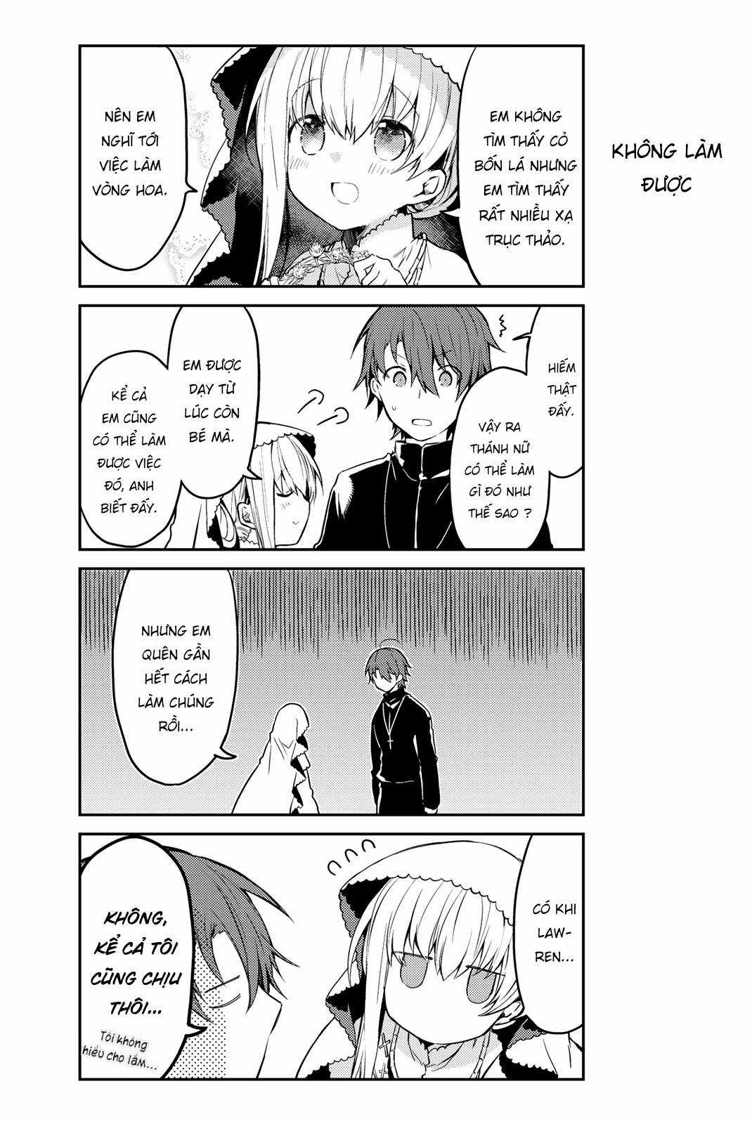 Shiro Seijo to Kuro Bokushi Chapter 12 trang 10