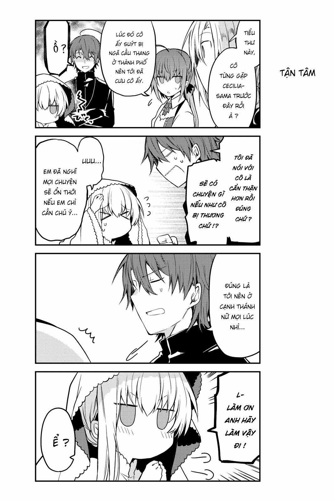 Shiro Seijo to Kuro Bokushi Chapter 12 trang 12