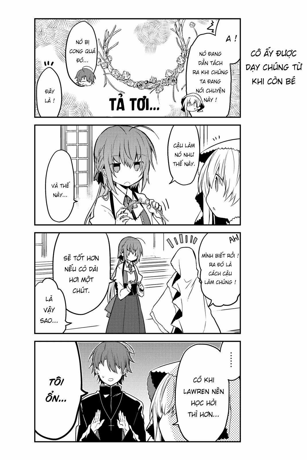 Shiro Seijo to Kuro Bokushi Chapter 12 trang 13