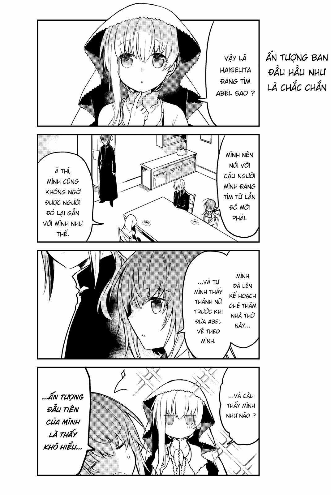 Shiro Seijo to Kuro Bokushi Chapter 12 trang 15