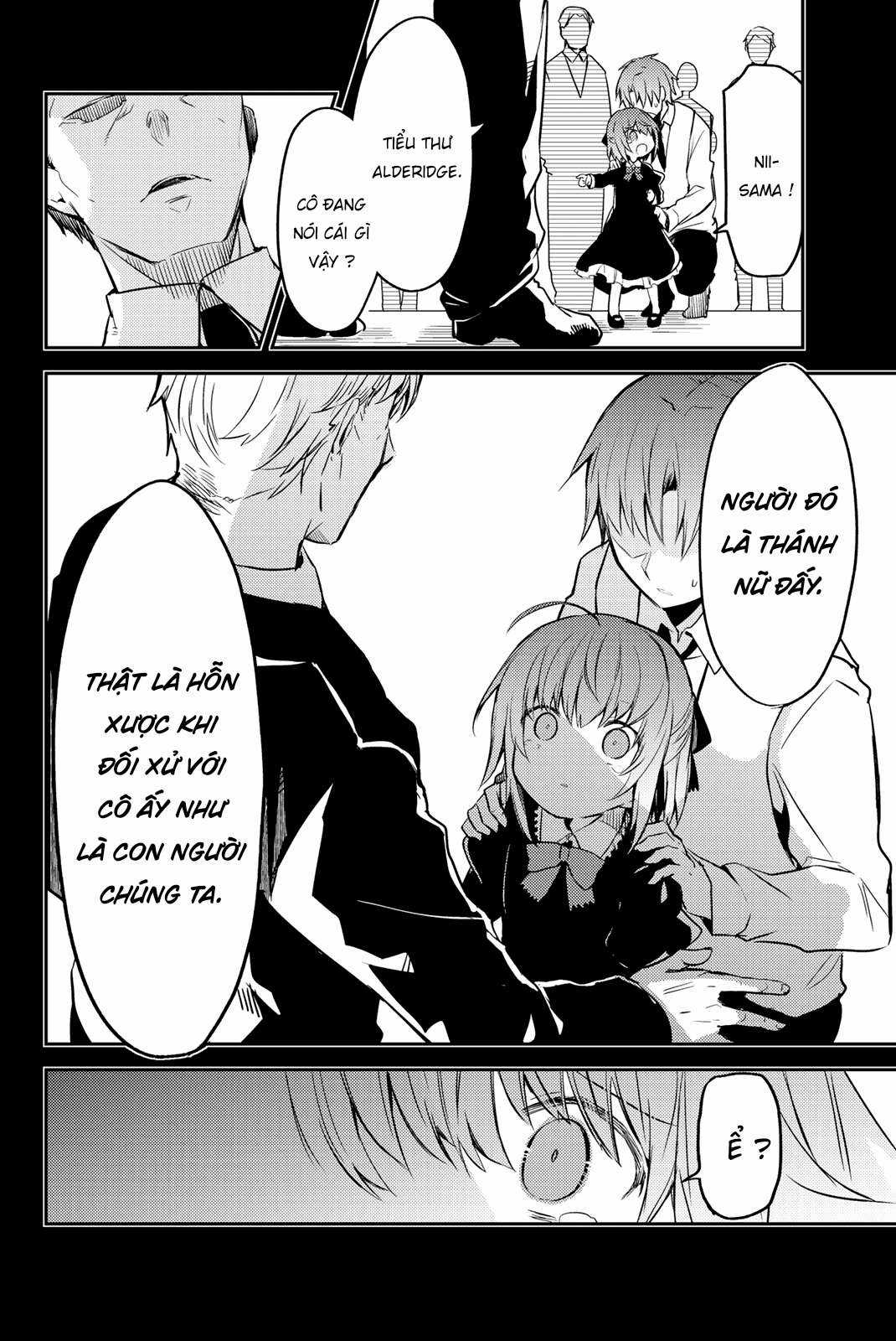 Shiro Seijo to Kuro Bokushi Chapter 12 trang 21