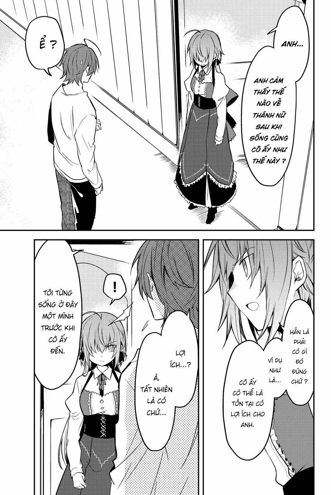 Shiro Seijo to Kuro Bokushi Chapter 12 trang 24